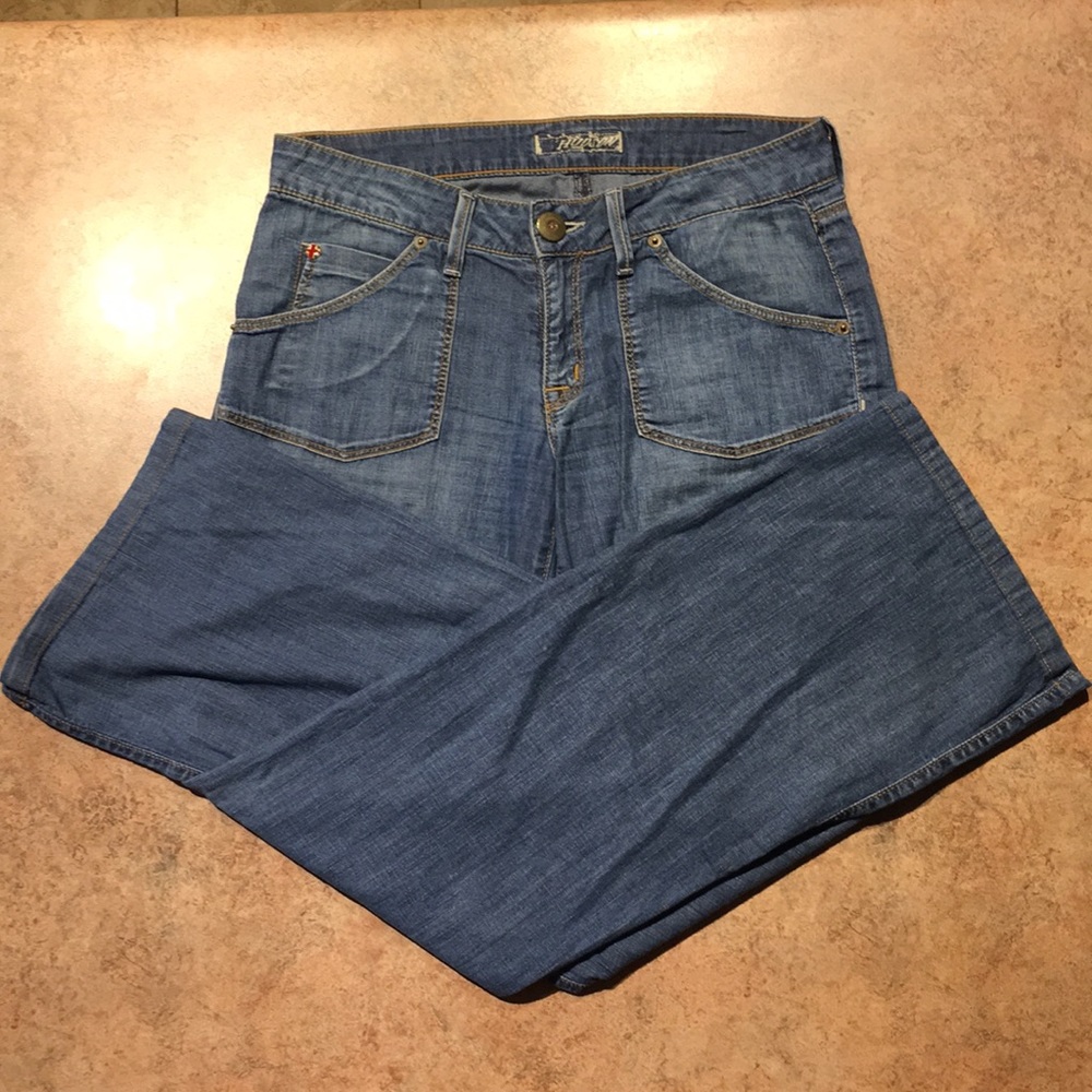 Hudson Light fabric jeans wide leg